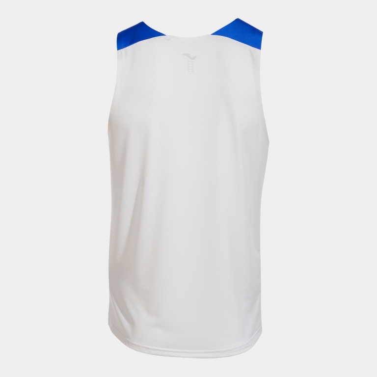 ELITE X SLEEVELESS SHIRT WHITE ROYAL - Image 2
